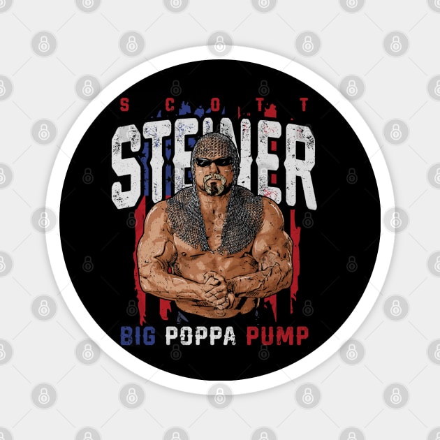 Scott Steiner Big Poppa Pump Magnet by MunMun_Design